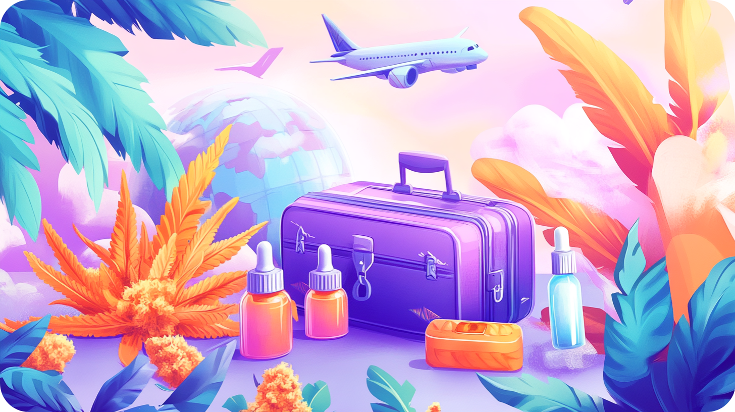 Peut-on emporter du CBD dans l'avion ? Tout ce que vous devez savoir