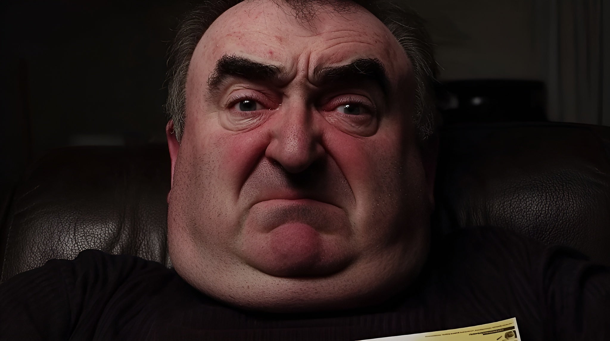 Image caricaturale d'un homme stressé - Megadose