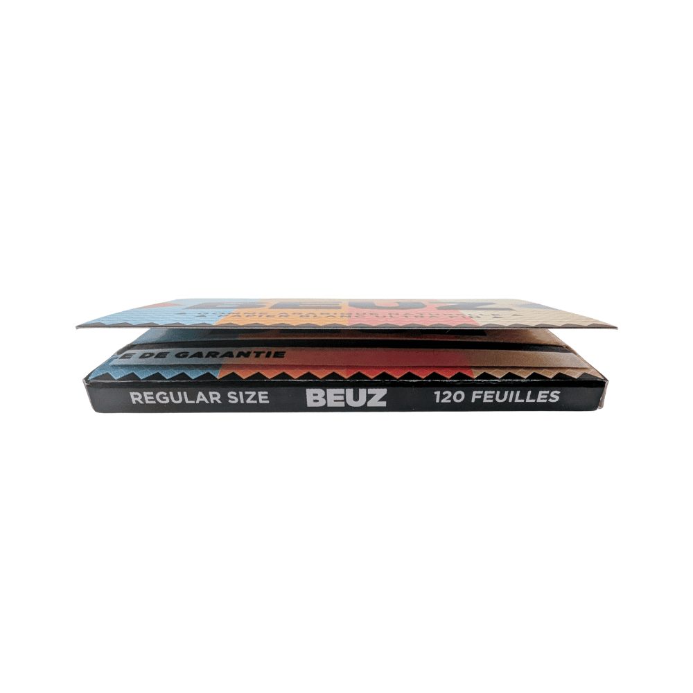 Feuilles Beuz Regular Size Blanc – 120 feuilles - packshot | Megadose