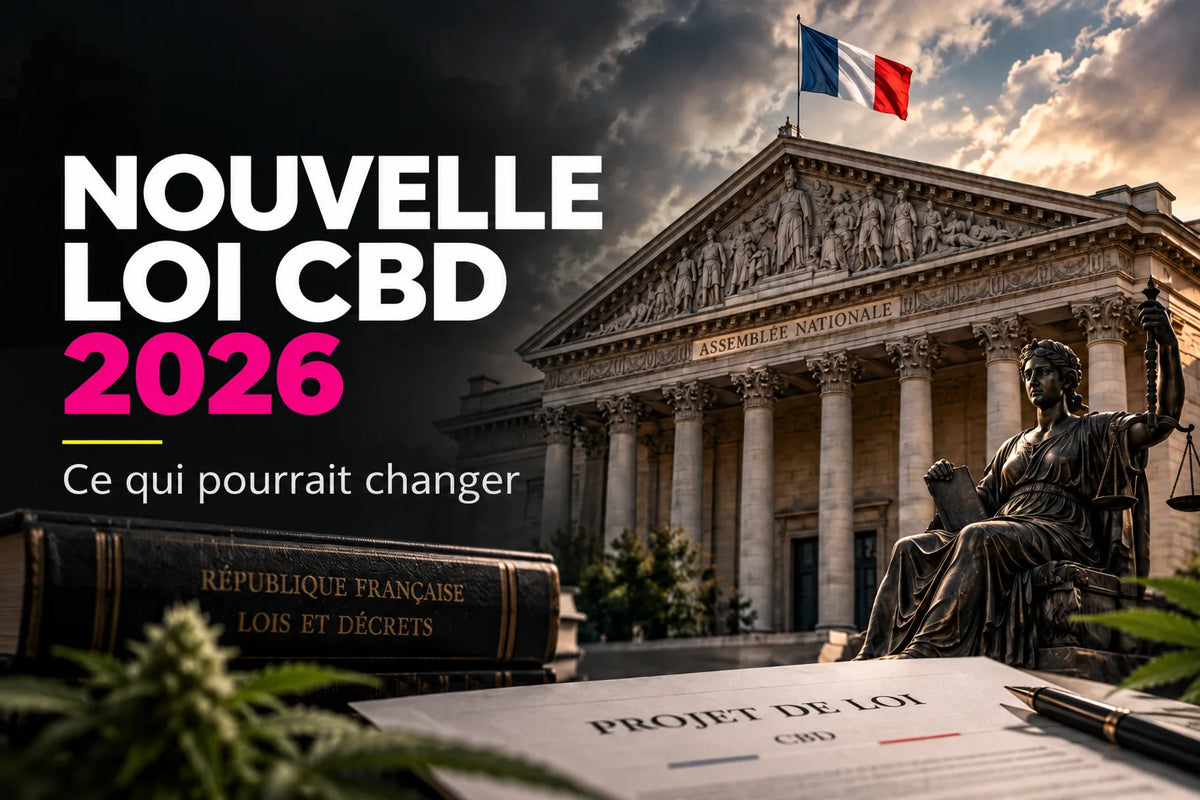 Nouvelle loi CBD 2026 : propositions de loi en France, Assemblée nationale et justice