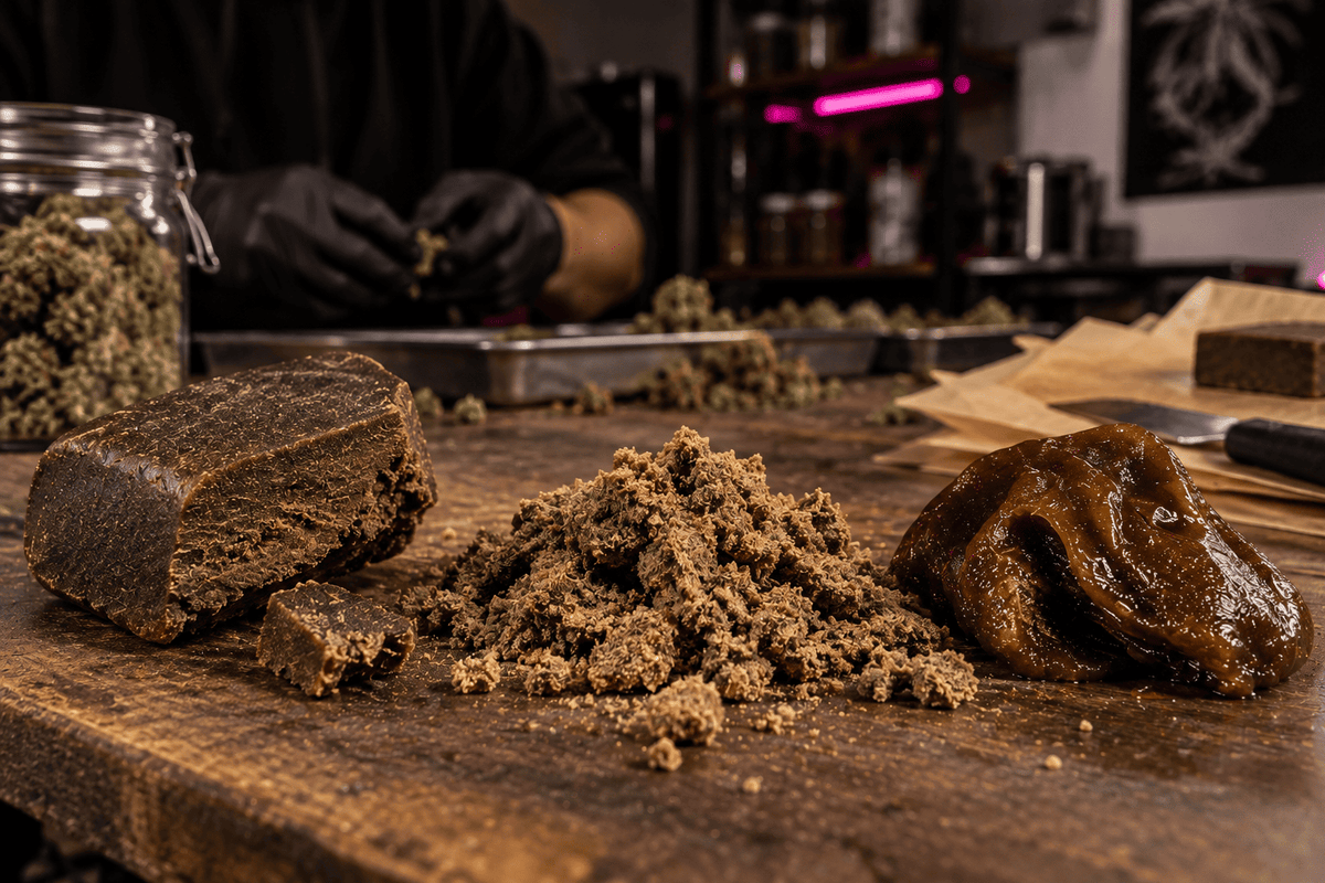 Résine CBD dure, molle ou friable : que révèle vraiment la texture ?
