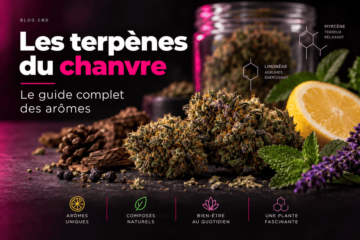 Les terpènes du chanvre : le guide complet des arômes