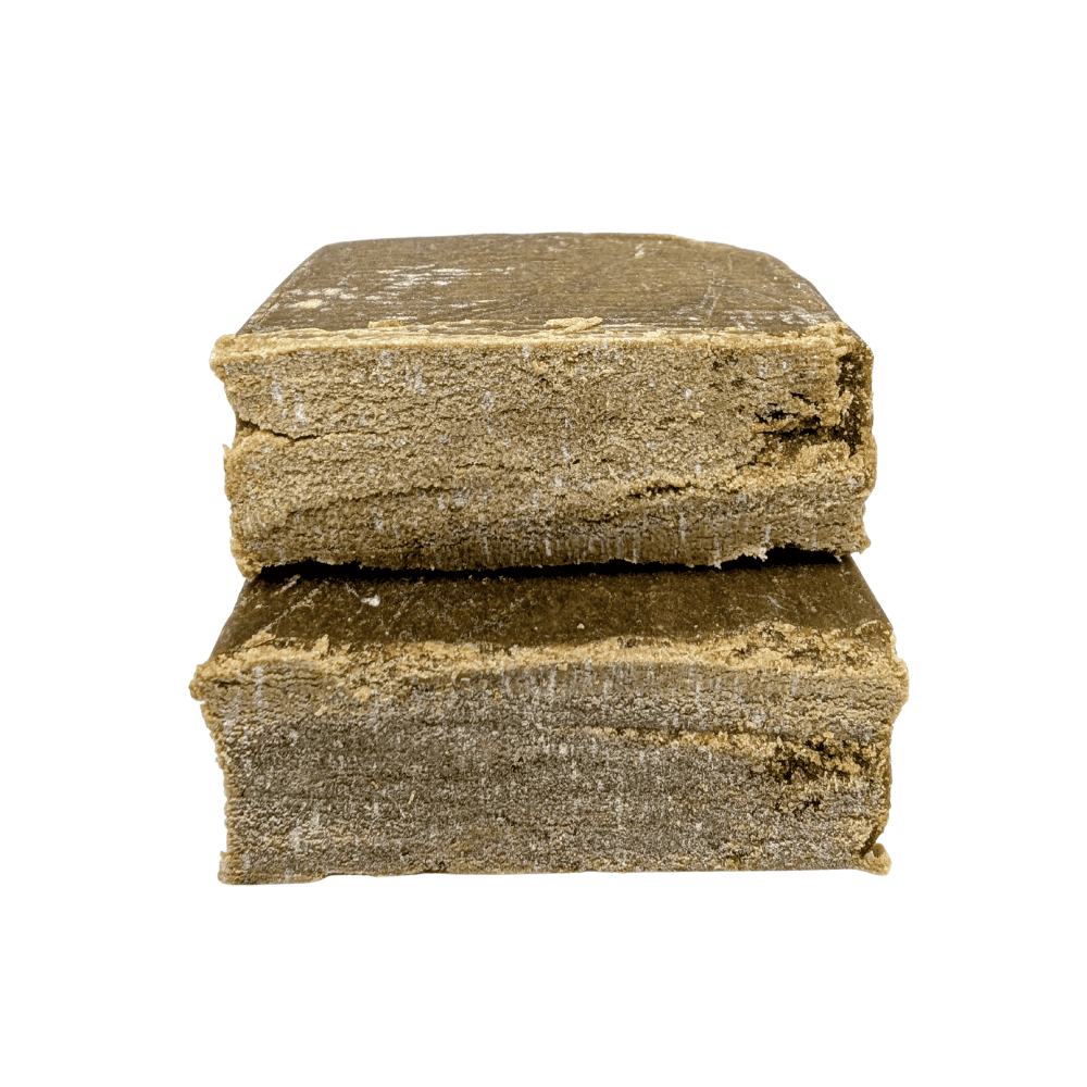 Deux plaquettes de résine CBD Frozen 16% origine Suisse